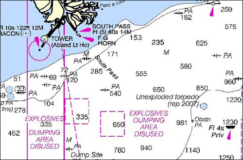 NOAA map - Before