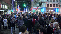 crowds