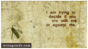 trying to decide